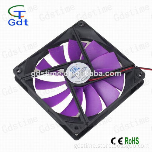 140mm x 25mm 5 Inch 14025 DC PC Computer Case Cooling Fan